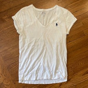 EUC polo vee neck t shirt